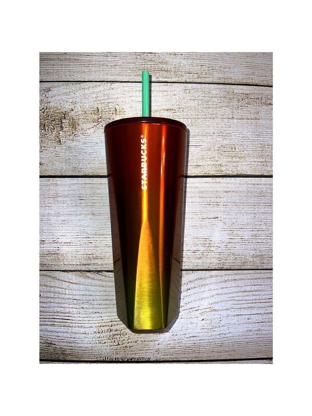 Starbucks 24oz Summer Heat Ombre Stainless Steel Gradient Tumbler
